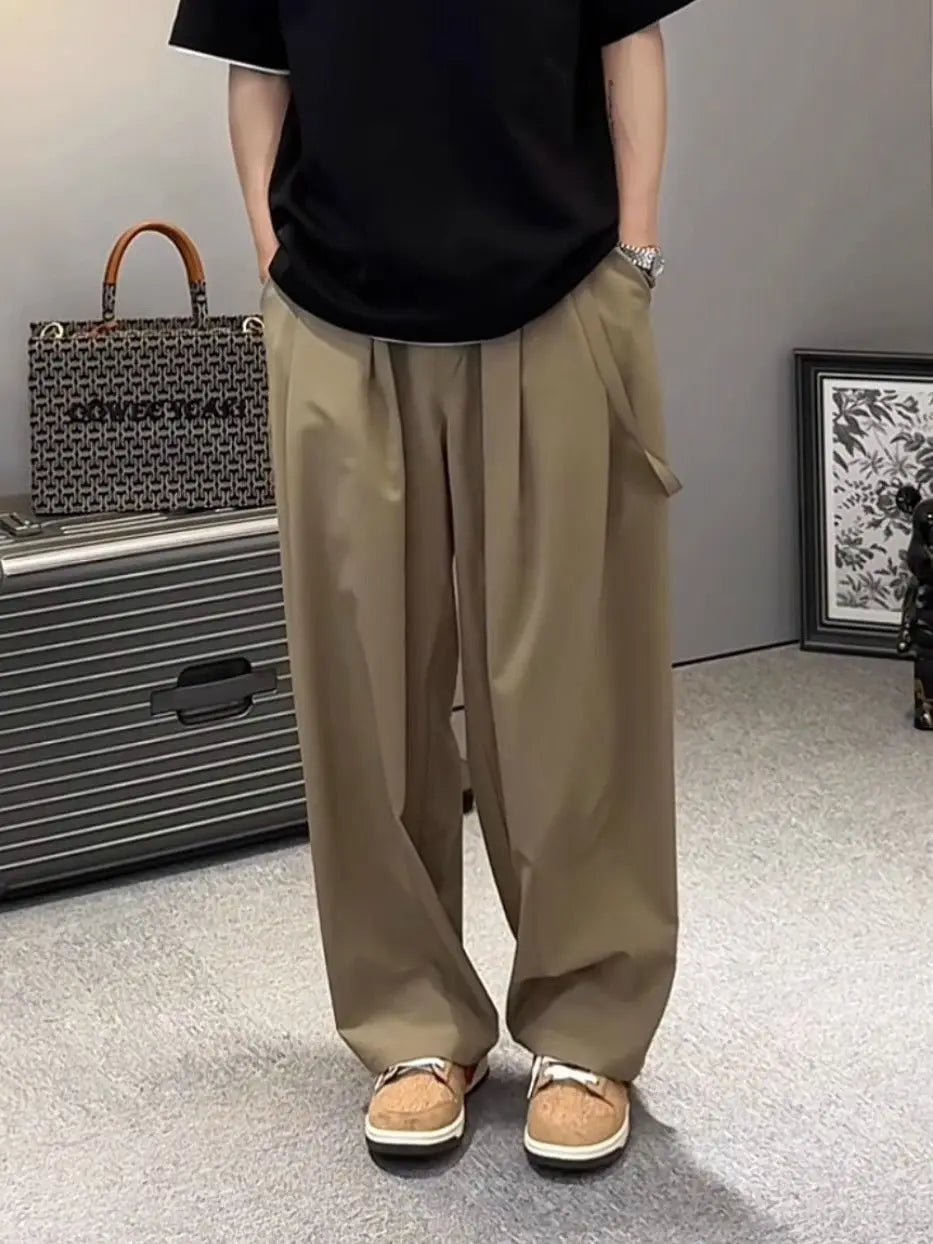 Men's Loose Casual Trousers – Relaxed Fit Everyday Pants