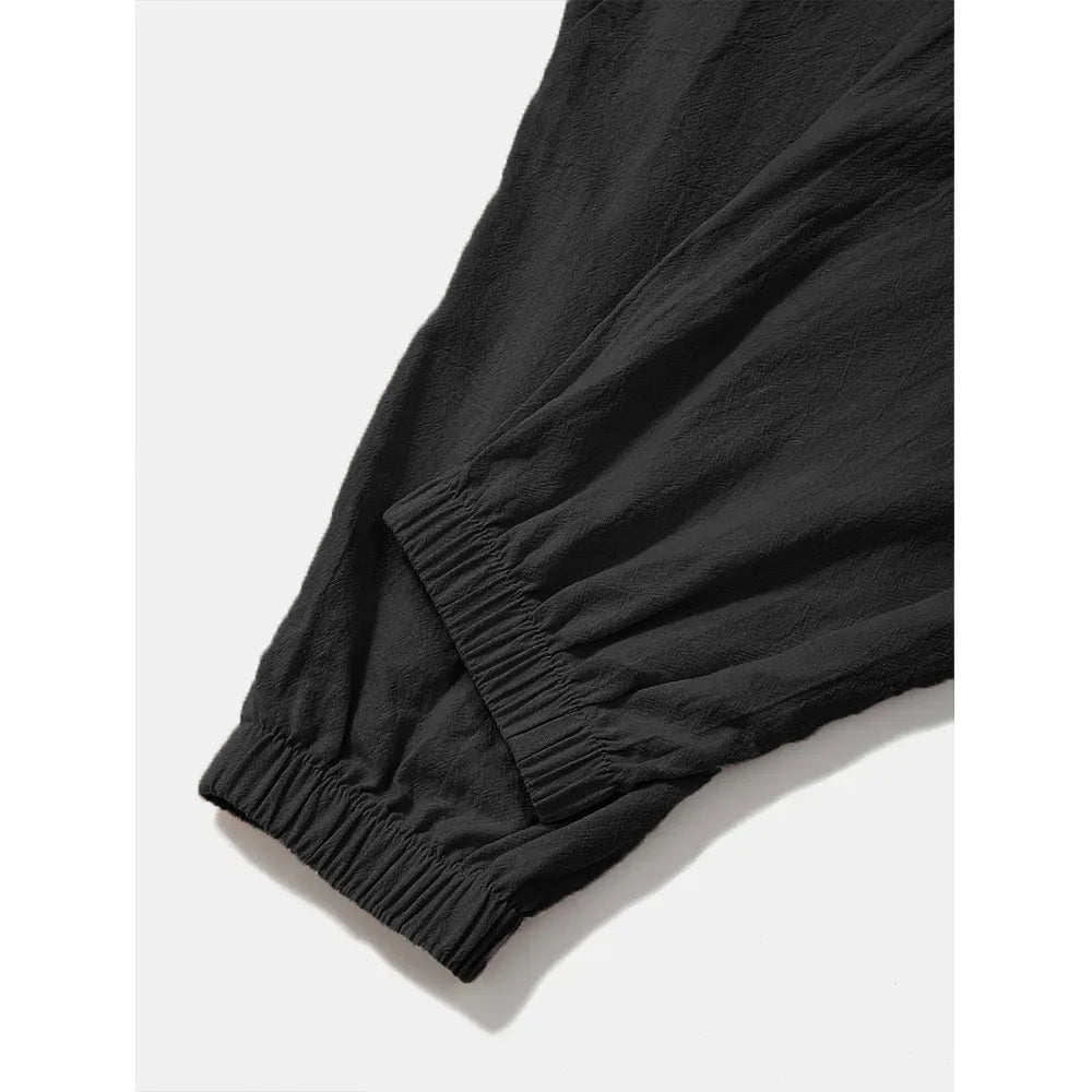 Men's Cotton Linen Harem Pants