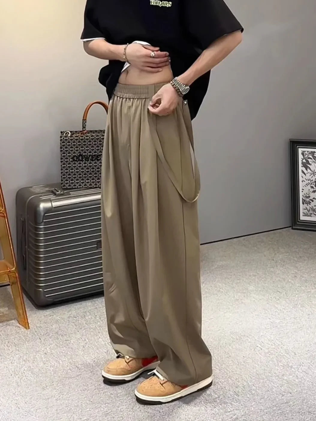 Men's Loose Casual Trousers – Relaxed Fit Everyday Pants