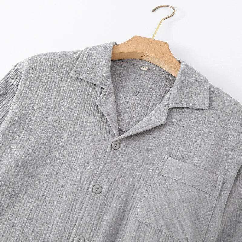 Men's Cotton Loungewear Set – Relaxed Fit Pyjamas