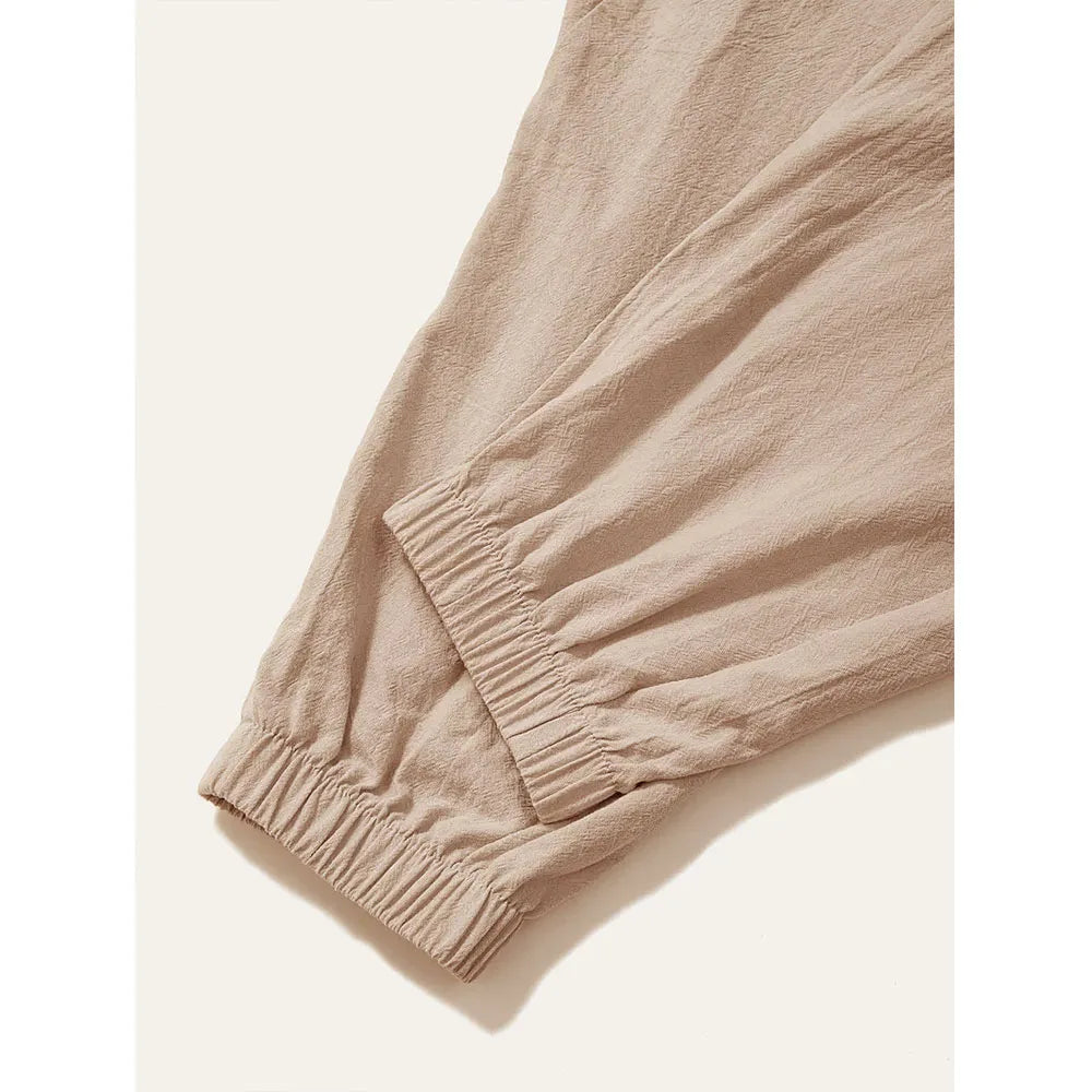 Men's Cotton Linen Harem Pants