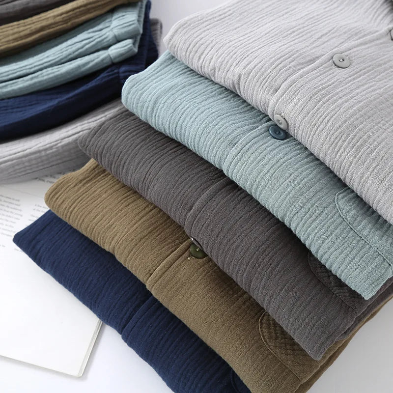 Men's Cotton Loungewear Set – Relaxed Fit Pyjamas