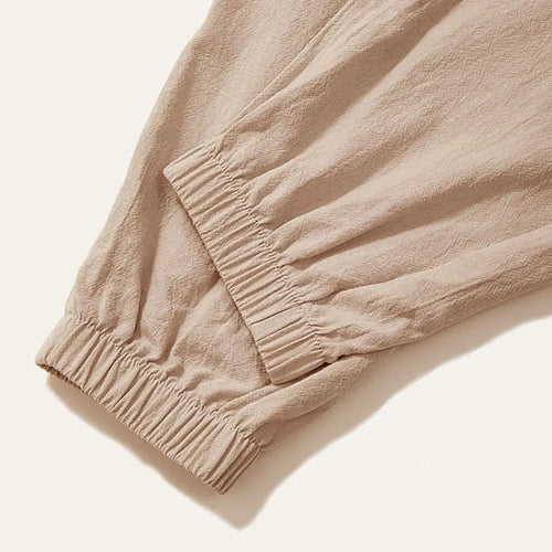 Men's Cotton Linen Harem Pants