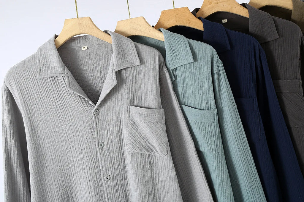 Men's Cotton Loungewear Set – Relaxed Fit Pyjamas