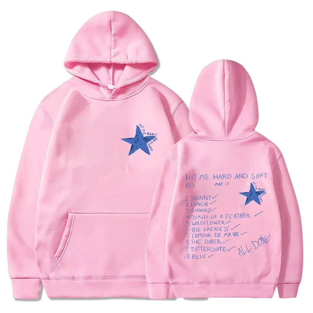 Oversized Fleece Hoodie – Hip Hop Streetwear Style