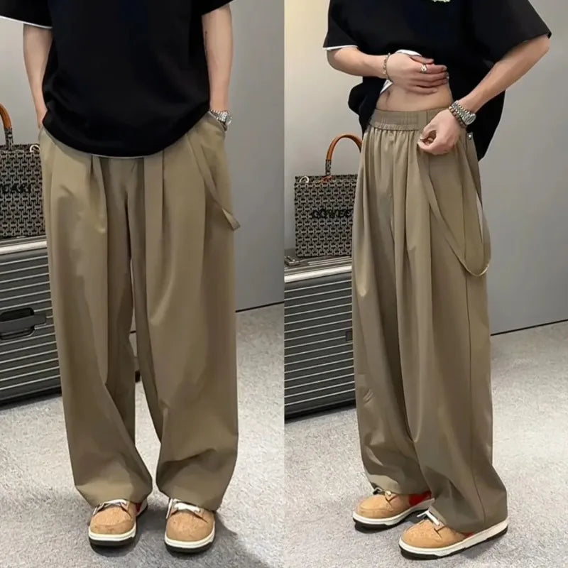 Men's Loose Casual Trousers – Relaxed Fit Everyday Pants