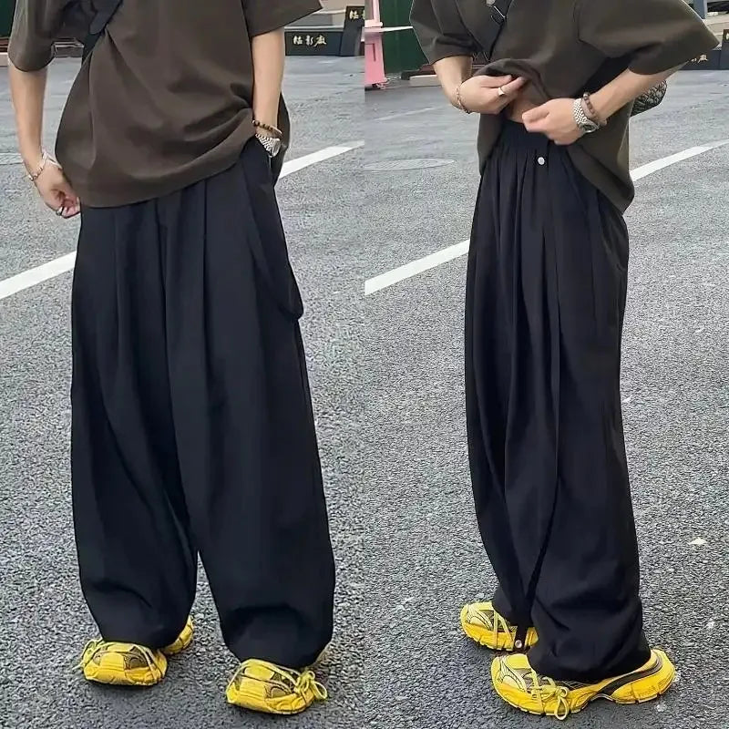 Men's Loose Casual Trousers – Relaxed Fit Everyday Pants